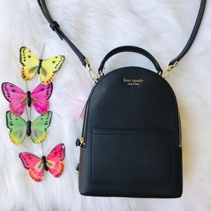 Kate Spade Black Backpack